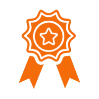 Icon of an award ribbon