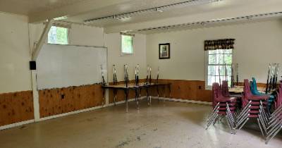 Classroom building - open floor area