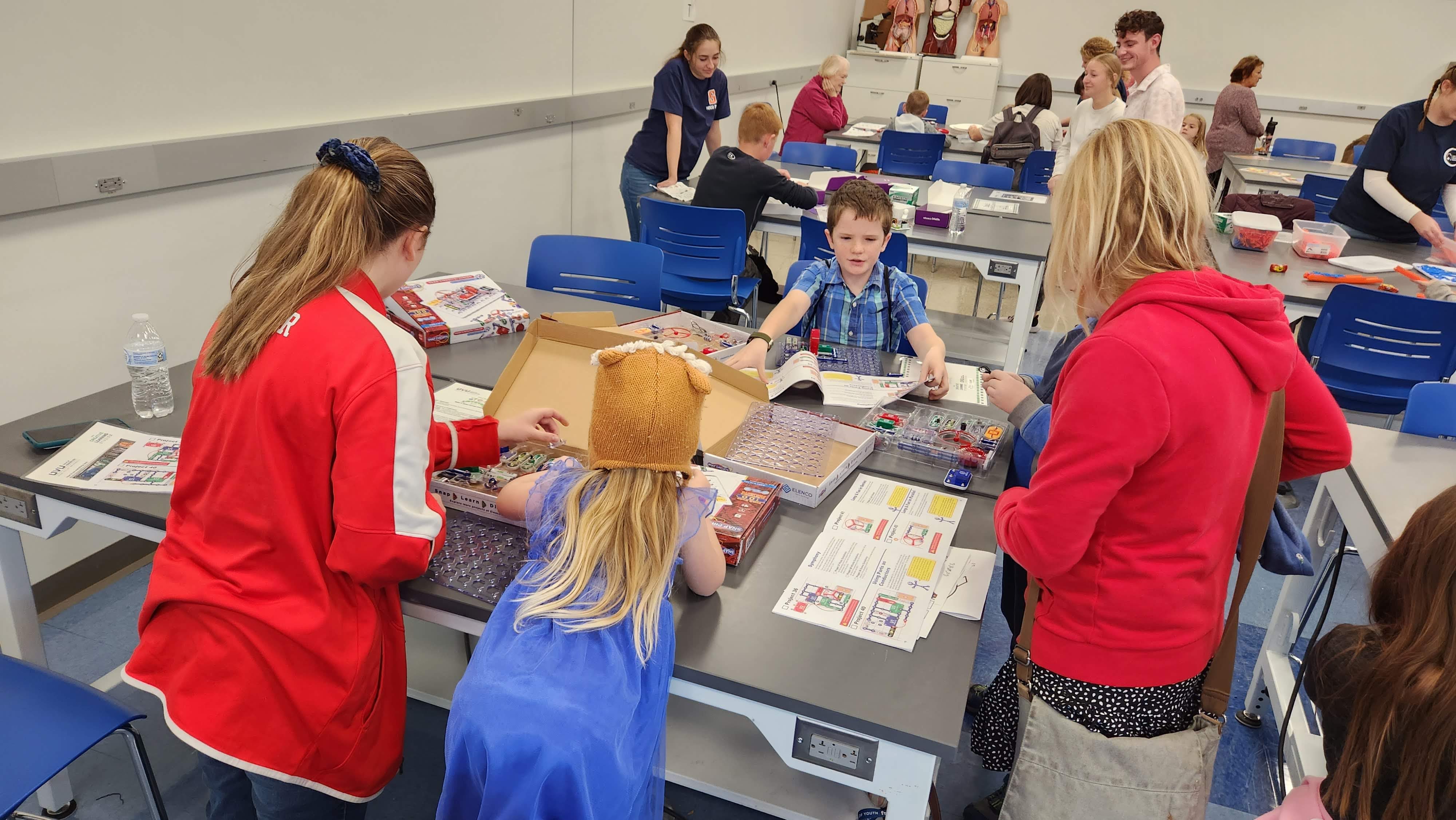 STEM Fest participants