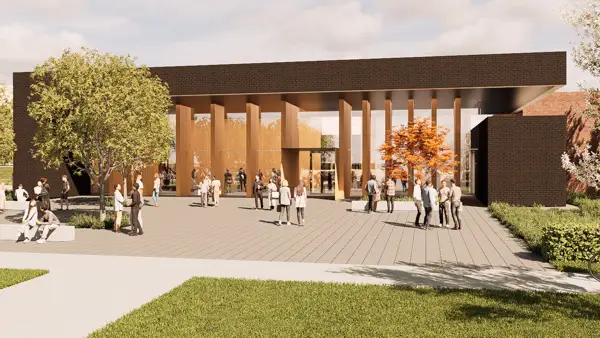 Washburn Building Expansion Rendering