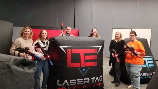 Staff Association Laser Tag Activity