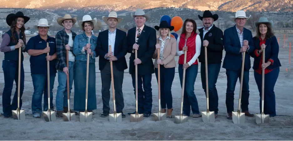 Groundbreakign for the new Innovative Agriculture Building